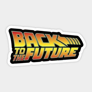 Back to the Future Sticker
